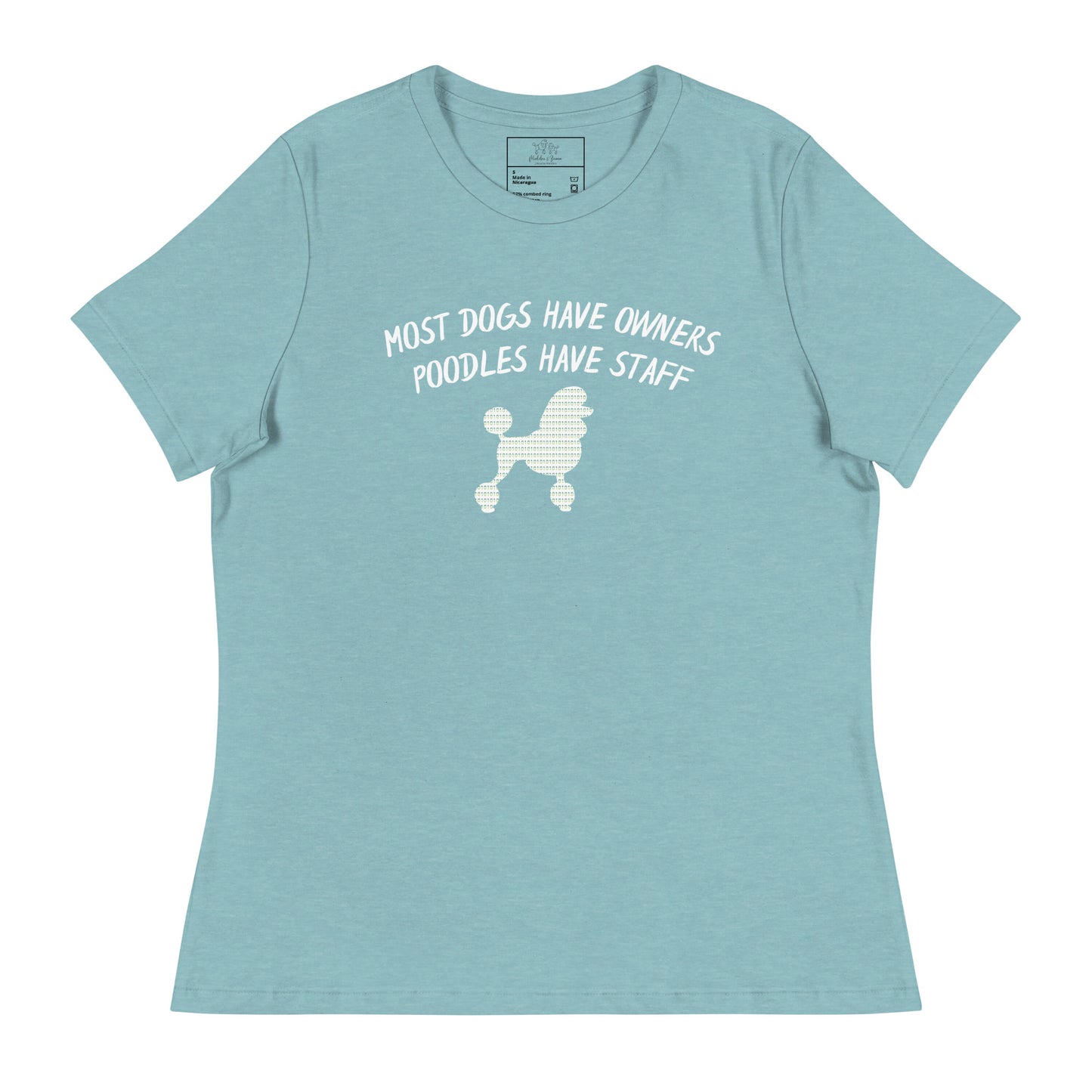 Poodle Bytes SECOND EDITION Luxe Lifestyle Women's Tee-Shirt - Poodle Have Staff